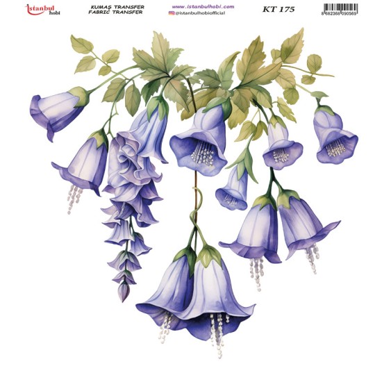 KT175 Kumaş Transfer Kağıdı (20x20)