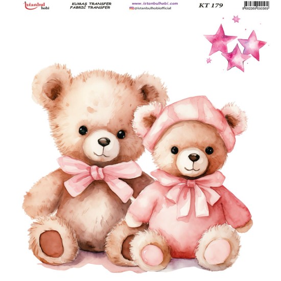 KT179 Kumaş Transfer Kağıdı (20x20)