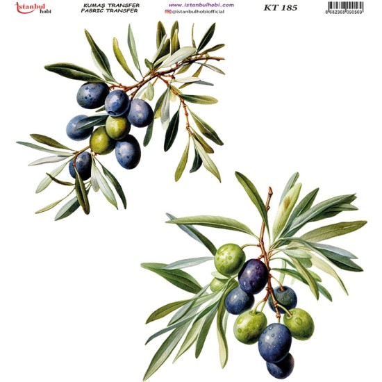 KT185 Kumaş Transfer Kağıdı (20x20)