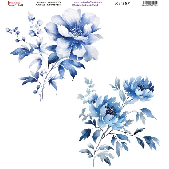 KT187 Kumaş Transfer Kağıdı (20x20)