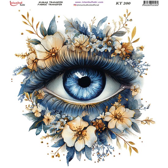 KT200 Kumaş Transfer Kağıdı (20x20)