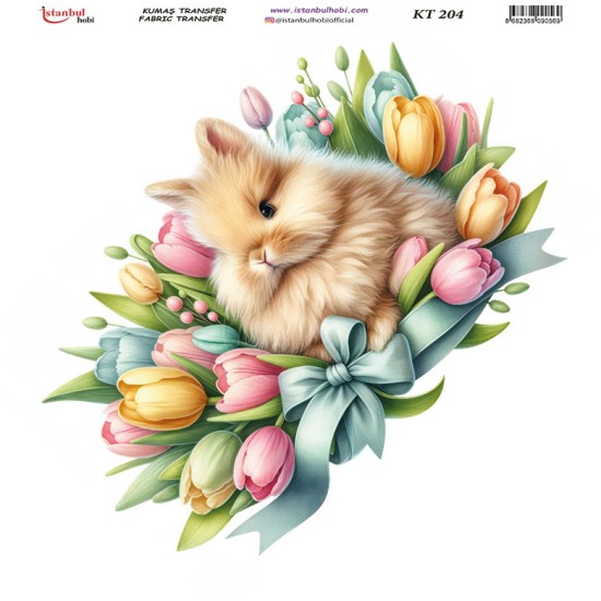 KT204 Kumaş Transfer Kağıdı (20x20)