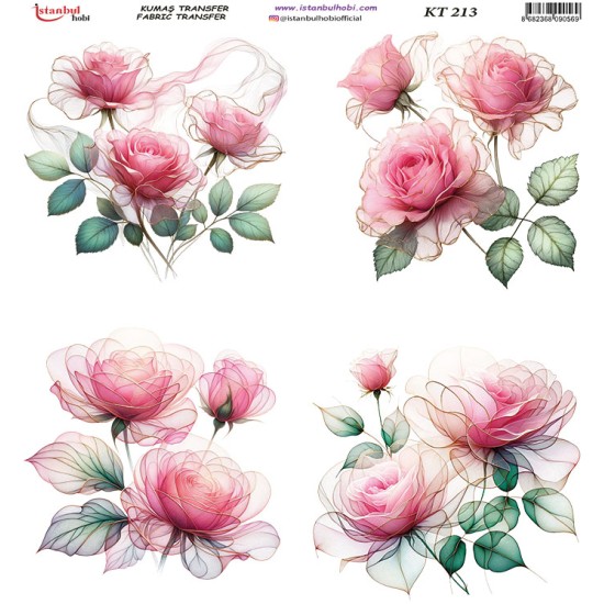 KT213 Kumaş Transfer Kağıdı (20x20)