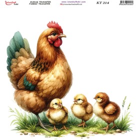 KT214 Kumaş Transfer Kağıdı (20x20)