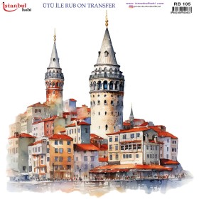 RB105 Rub On Transfer Kağıdı 30x30 (Ütü İle)