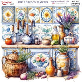 RB132 Rub On Transfer Kağıdı 30x30 (Ütü İle)