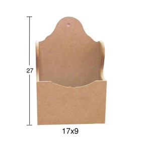 F761 Kaşıklık Ahşap Boyanabilir Obje