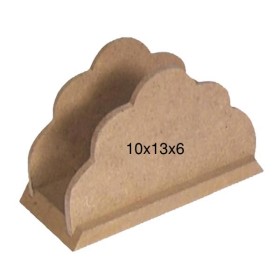 F794 Papatya Peçetelik Ahşap Boyanabilir Obje