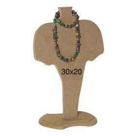 F801 Takı Stantı Ahşap Boyanabilir Obje