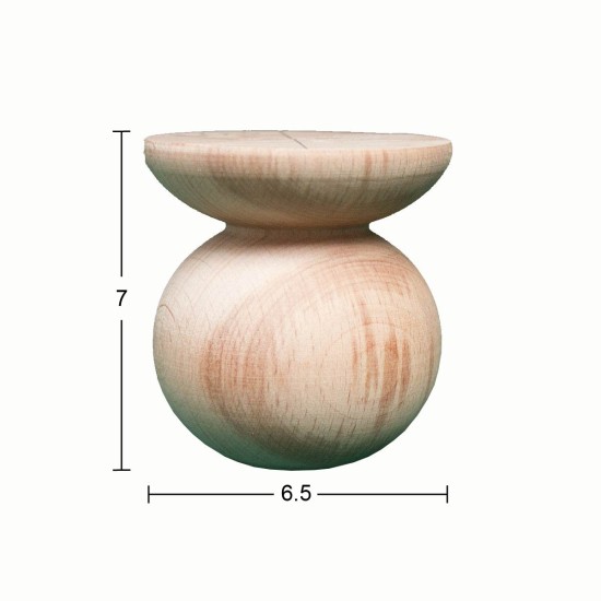 FT51 Torna Ayak Ahşap Boyanabilir Obje