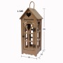 L345 Büyük Ev Fener Ahşap Boyanabilir Obje