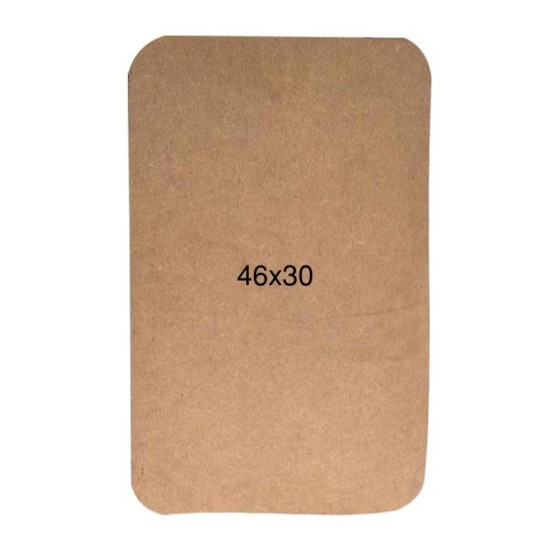 PA235 Düz Amerikan Servis Ahşap Boyanabilir Obje