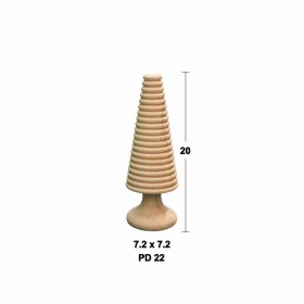 PD22 Ağaç 20 cm Ahşap Boyanabilir Obje