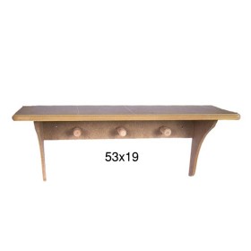 RA514 Küçük Pimli Raf Ahşap Boyanabilir Obje