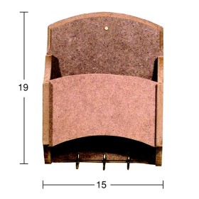 A023 Minik Anahtarlık Ahşap Boyanabilir Obje