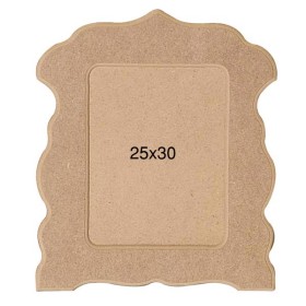 ÇER105 Büyük Resim Çerçevesi Ahşap Boyanabilir Obje