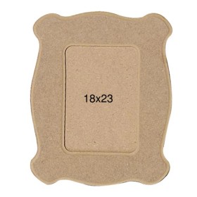 ÇER108 Küçük Resim Çerçevesi Ahşap Boyanabilir Obje