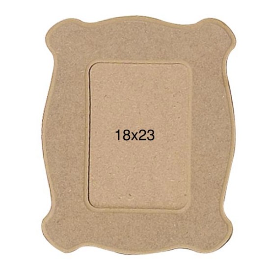 ÇER108 Küçük Resim Çerçevesi Ahşap Boyanabilir Obje