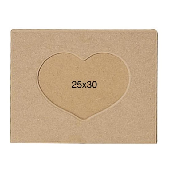 ÇER110 Büyük Resim Çerçevesi Ahşap Boyanabilir Obje