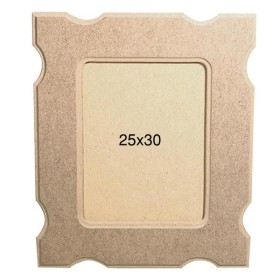 ÇER115 Büyük Resim Çerçevesi Ahşap Boyanabilir Obje