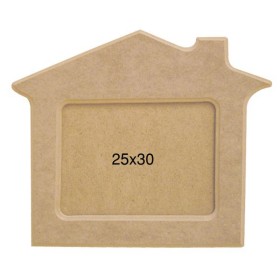 ÇER117 Büyük Resim Çerçevesi Ahşap Boyanabilir Obje