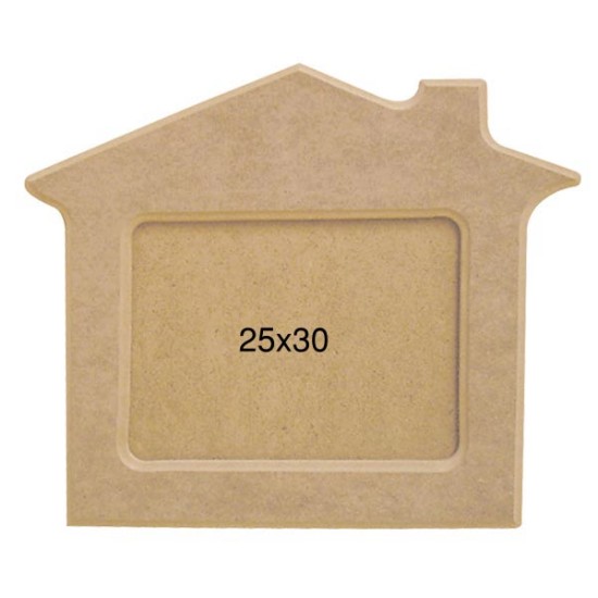 ÇER117 Büyük Resim Çerçevesi Ahşap Boyanabilir Obje