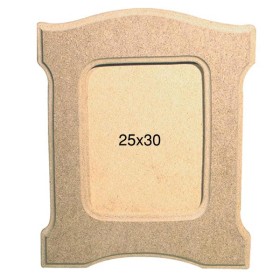 ÇER119 Büyük Resim Çerçevesi Ahşap Boyanabilir Obje