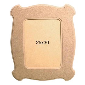 ÇER123 Büyük Resim Çerçevesi Ahşap Boyanabilir Obje