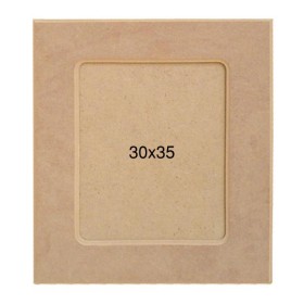 ÇER126 Resim Çerçevesi Ahşap Boyanabilir Obje