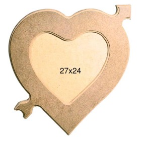 ÇER128 Büyük Resim Çerçevesi Ahşap Boyanabilir Obje