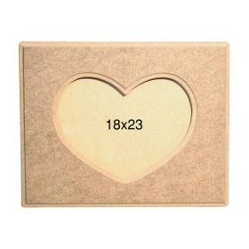 ÇER131 Küçük Resim Çerçevesi Ahşap Boyanabilir Obje