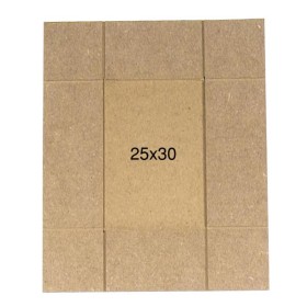 ÇER134 Büyük Resim Çerçevesi Ahşap Boyanabilir Obje