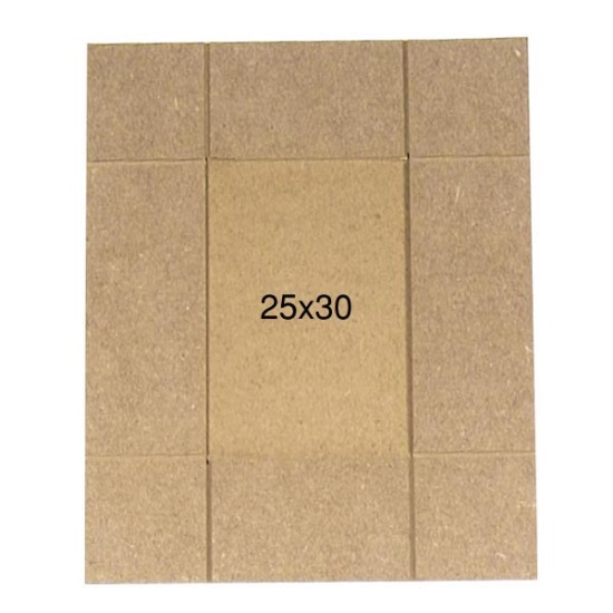 ÇER134 Büyük Resim Çerçevesi Ahşap Boyanabilir Obje