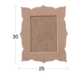 ÇER145 Büyük Resim Çerçevesi Ahşap Boyanabilir Obje