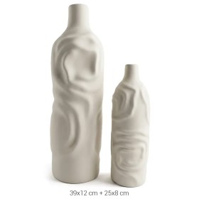 SR004 Güllü Şişe Takım Ham Seramik Obje