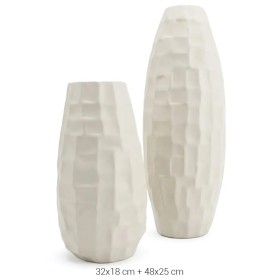 SR018 Kareli Takım Ham Seramik Obje