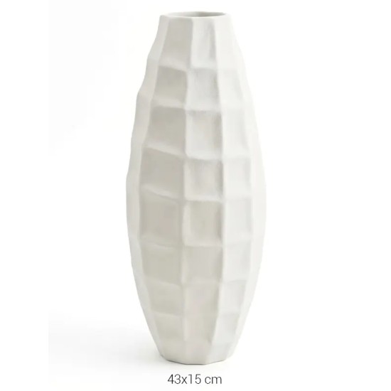 SR021 Timsah Vazo Ham Seramik Obje