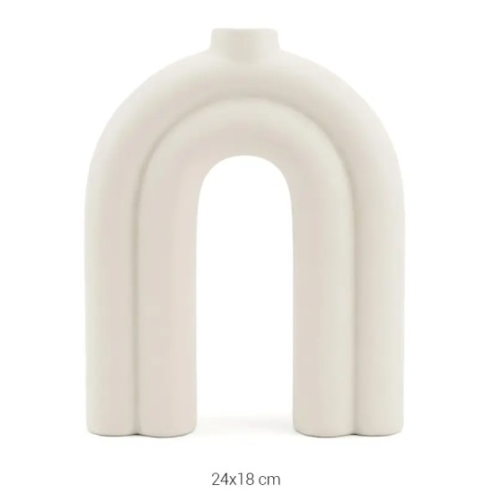 SR024 N Vazo Ham Seramik Obje