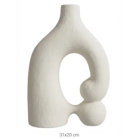 SR029 Çakra Vazo Ham Seramik Obje