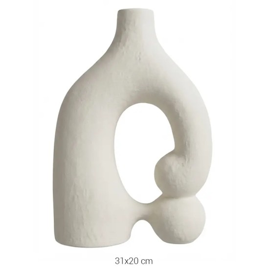 SR029 Çakra Vazo Ham Seramik Obje