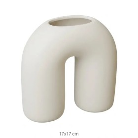 SR039 N Küçük Vazo Ham Seramik Obje