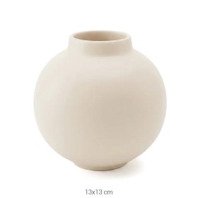 SR045 Küre Vazo Ham Seramik Obje