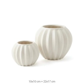 SR054 Rölyefli Küre Takım Ham Seramik Obje