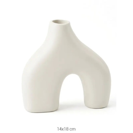 SR069 Topuklu Ham Seramik Obje