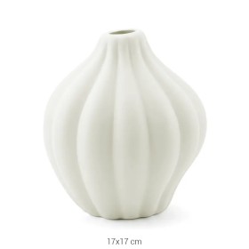 SR070 Rüzgar Vazo Ham Seramik Obje