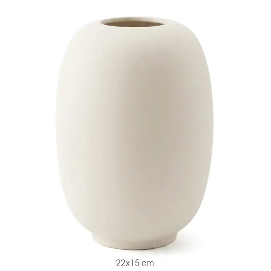 SR072 Annas Vazo Ham Seramik Obje