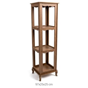 SM24 Büyük Ayaklı Çiçeklik Ahşap Boyanabilir Obje