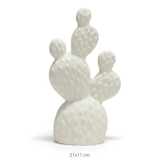P127 Yana Dikenli Kaktüs Ham Polyester Obje