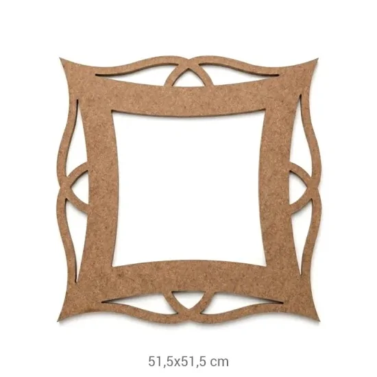 AY119 Ayna Çerçevesi Ahşap Boyanabilir Obje