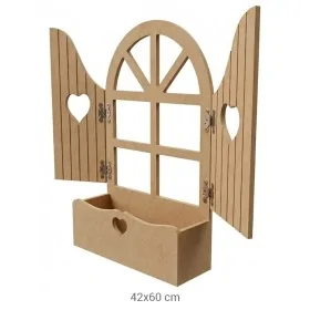 AY122 Ayna Çerçevesi Ahşap Boyanabilir Obje